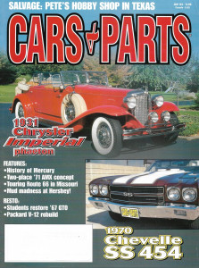 CARS & PARTS 2003 JAN - '31 CHRYSLER IMPERIAL PHAETON, '71 AMX CONCEPT, '67 GTO
